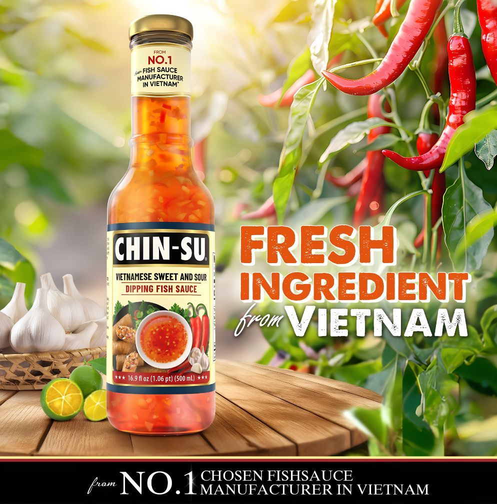 chin-su dipping fish sauce from fresh ingredients
