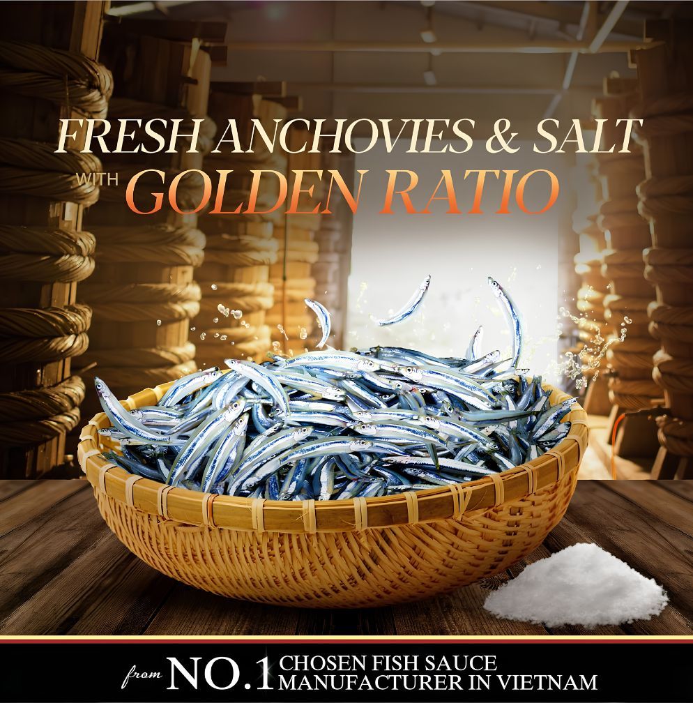 chin-su lobster fish sauce with golden ratio
