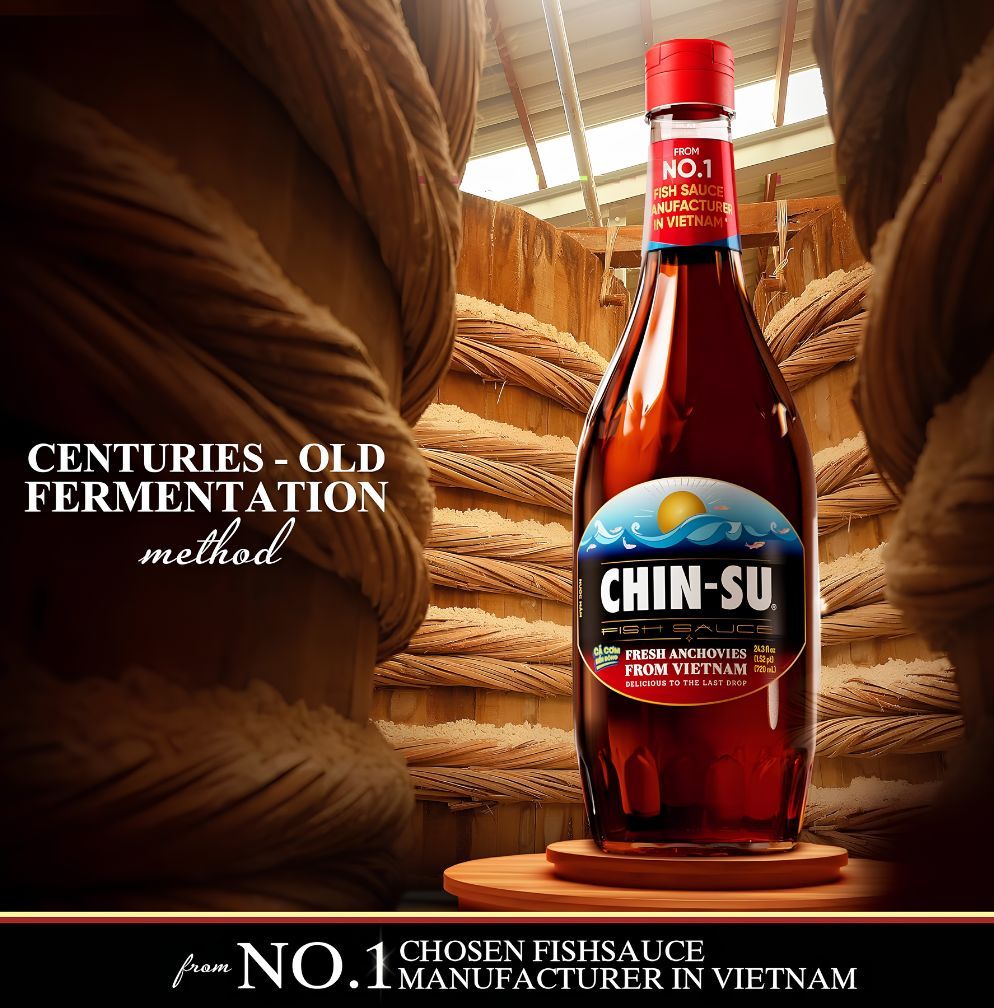 chin-su premium vietnamese fish sauce fermented 1 year