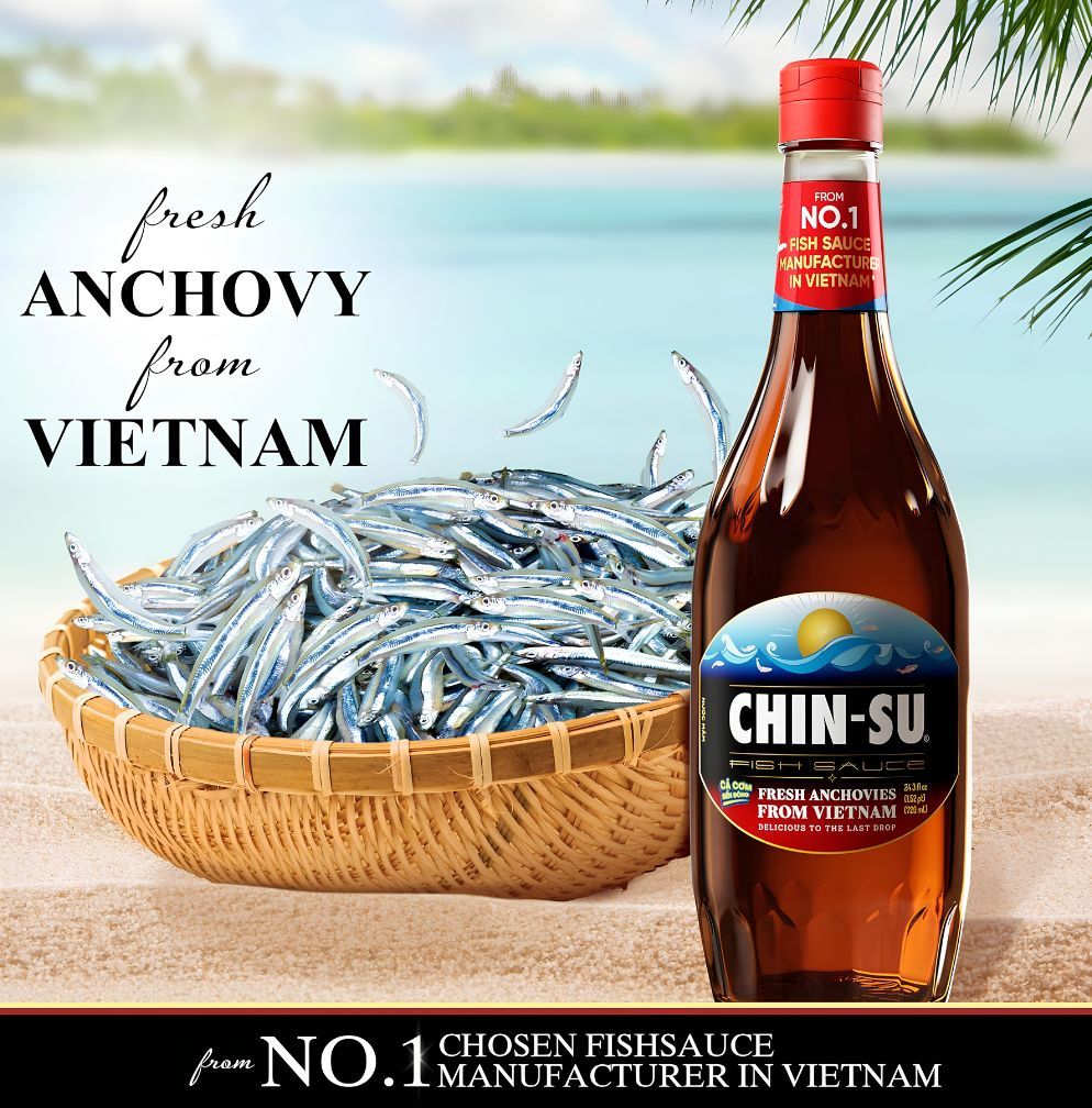 chin-su premium vietnamese fish sauce from anchovy