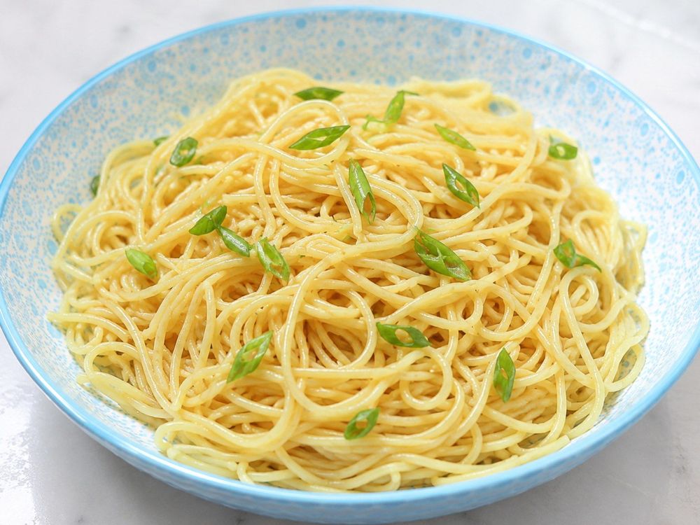 Asian garlic noodles recipe