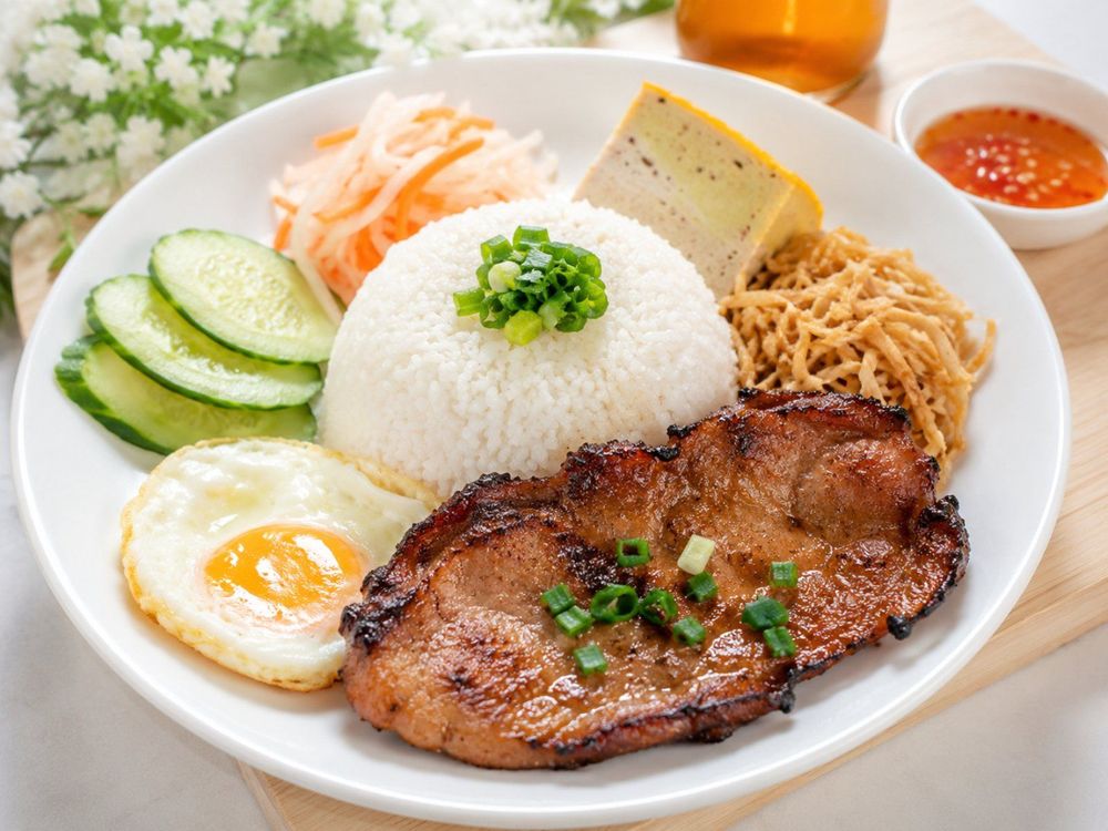 com tam - vietnamese broken rice