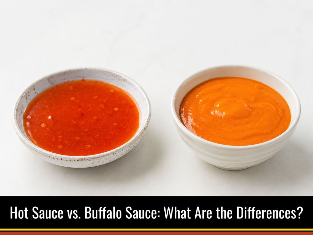 Hot sauce vs Buffalo sauce compared side by side