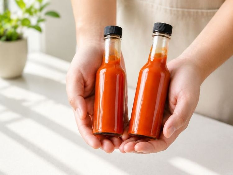 Homemade Tabasco hot sauce