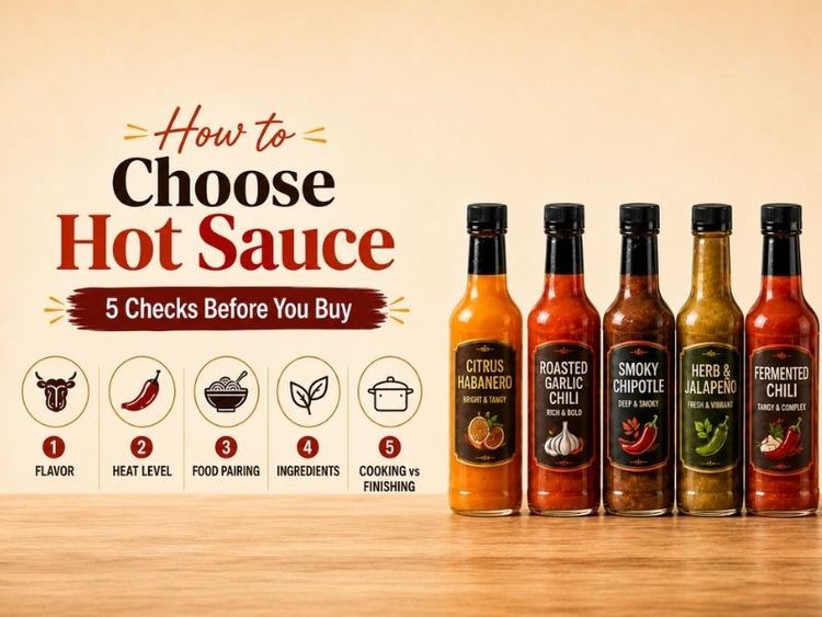 How to choose the right hot sauce