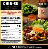 chin-su lobster fish sauce nutrition fact