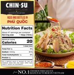 chin-su phu quoc fish sauce nutrition facts