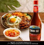 chin-su premium vietnamese fish sauce with com tam