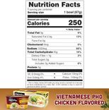 chin-su vietnamese pho noodle bowl chicken flavor nutrition fact