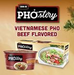 vietnamese pho beef flavored instant noodle bowl
